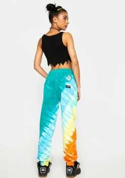 Best Sale ๐ฏ RIPNDIP Teal Prisma Tie Dye Sweatpants ๐ 9 RIPNDIP Teal Prisma Tie Dye Sweatpants