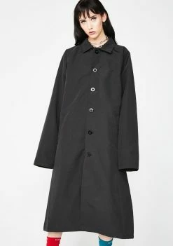 RIPNDIP World On Fire Trench Coat Outerwear